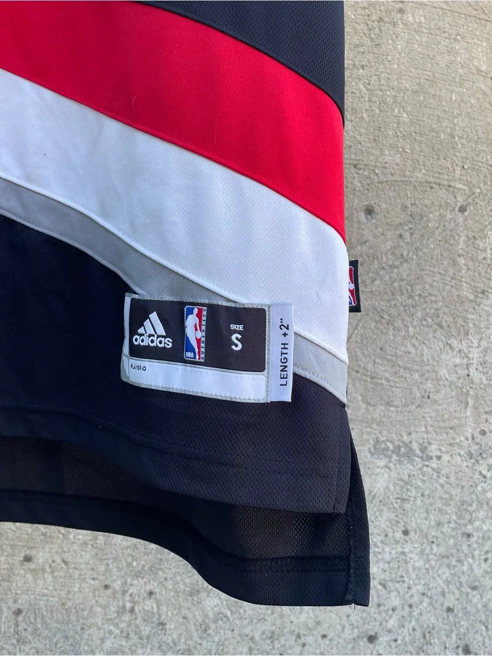Adidas NBA Nicolas Batum Portland Trail Blazers Swingman jersey size small +2